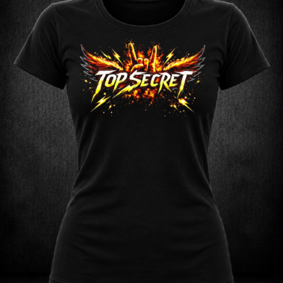 Girlie-Shirt "Top Secret"