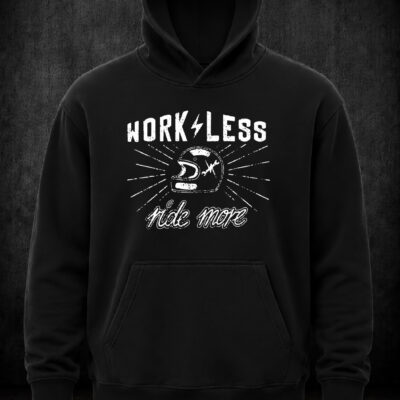 Hoodie "Sprit & Funke Work Less"