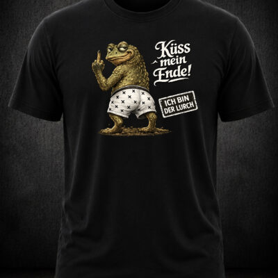 Shirt Uni "ICH BIN DER LURCH"